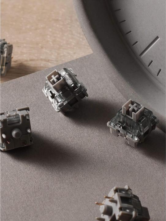 Image du produit Akko Commutateurs V3 Pro Silver, mécaniques, 5 broches, linéaires, MX-Stem, 40g - 45 pièces