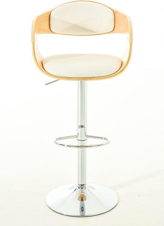 Actual product image CLP Kingston bar stool, natural/white