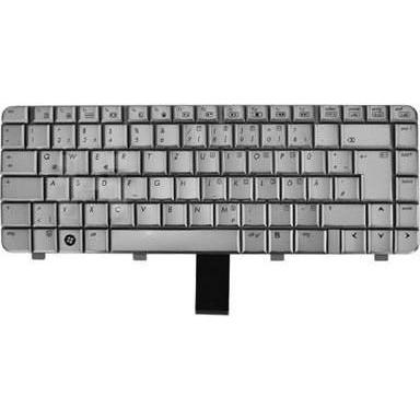 HP Keyboard (NORDIC), Notebook Ersatzteile, Silber