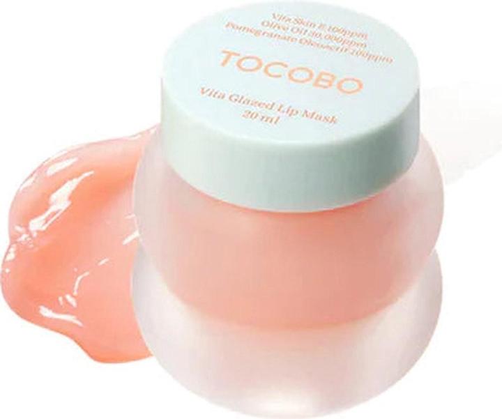 Image du produit Tocobo Vita Glazed Lip Mask 20ml Soin hydratant de nuit pour les lèvres (Baume à lèvres, 20 ml)