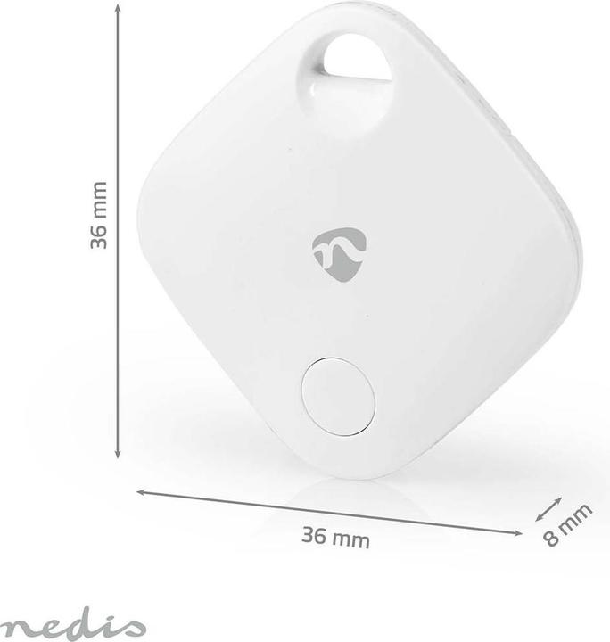 Image du produit Nedis Trouveur de clés | Fonctionne sur piles | 3x CR2032 | Piles incluses | Bluetooth® version : 5 (iOS)