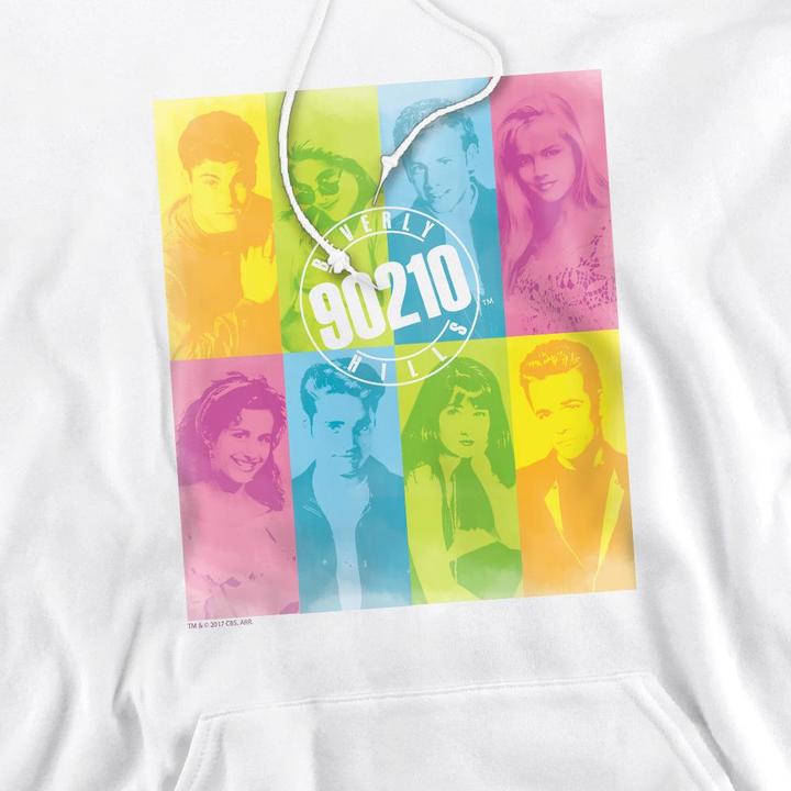 Produktbild 90210 Color Block of Friends Kapuzenpullover (S)