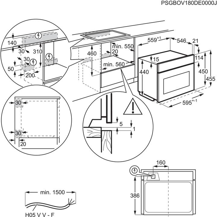Actual product image Electrolux Kuchnia mikrofalowa KVMDE46X