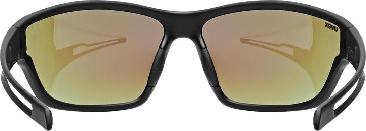 Actual product image Uvex Sports sportstyle 806 (black matt (blue), Mirror Blue)