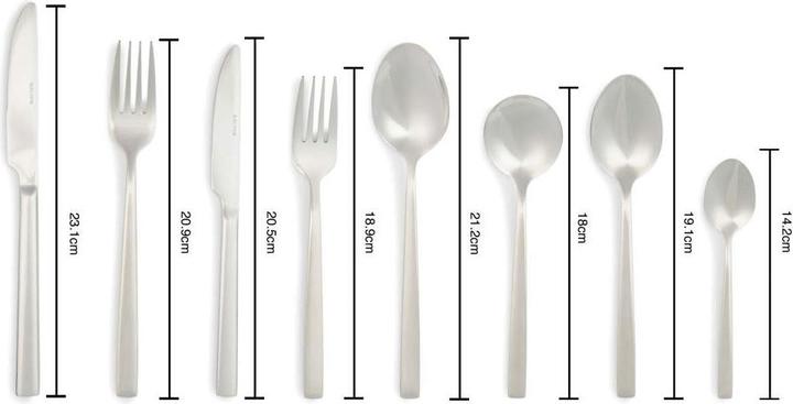 Actual product image Salter BW124271EU7 44-Piece Winslow Cutlery Set (44 Piece, Cutlery set)