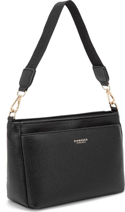 Produktbild Diana & Co **Damen Schultertasche - Modell Edera Nova - Vegan Pu Leder** - 24.0 X 17.0 X 8.0 Cm