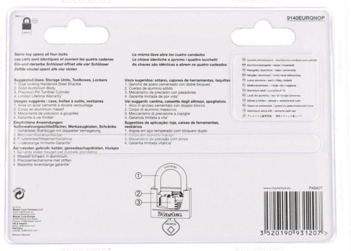 Immagine prodotto Master Lock 9140eurqnop