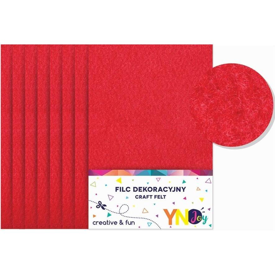 Oster Dekofilz rot YNJ 8 Stk. NOSTER