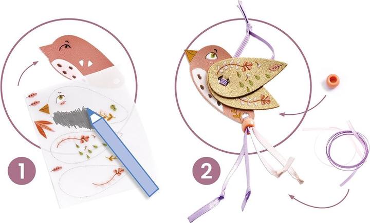 Actual product image Djeco DIY - Jewellery set