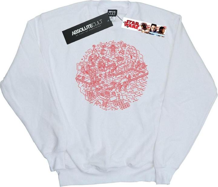 Immagine prodotto Star Wars Christmas Death Star Felpa Uomo (M)