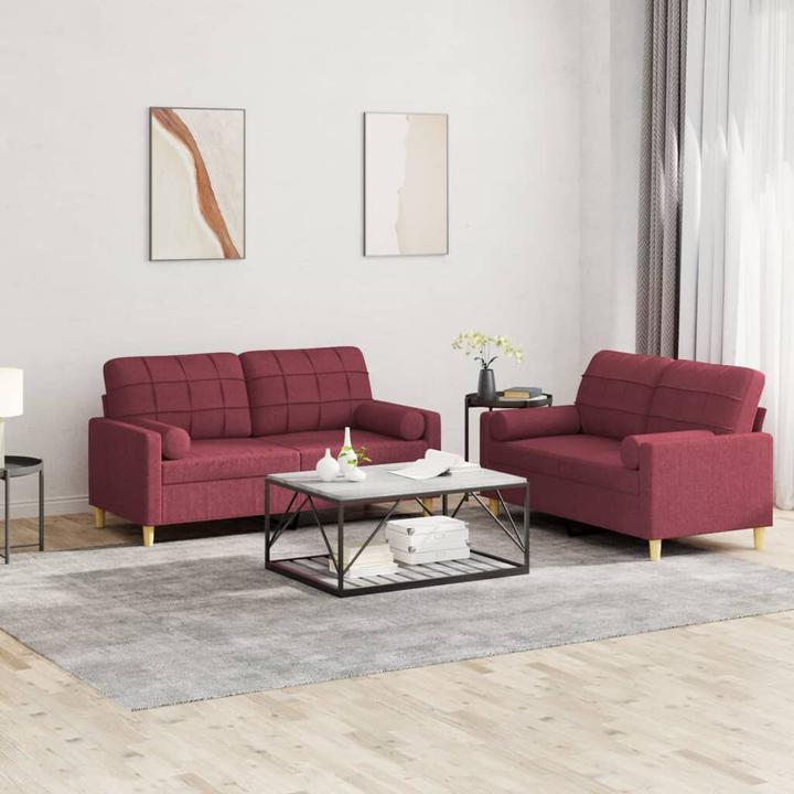 Actual product image vidaXL Sofagarnitur (2 person sofa, Upholstery set)
