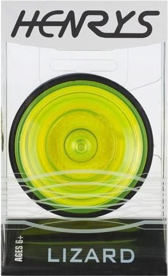 Immagine prodotto Henrys Yoyo Lizard Jojo /con libro dei trucchi/ ruota libera/ giallo