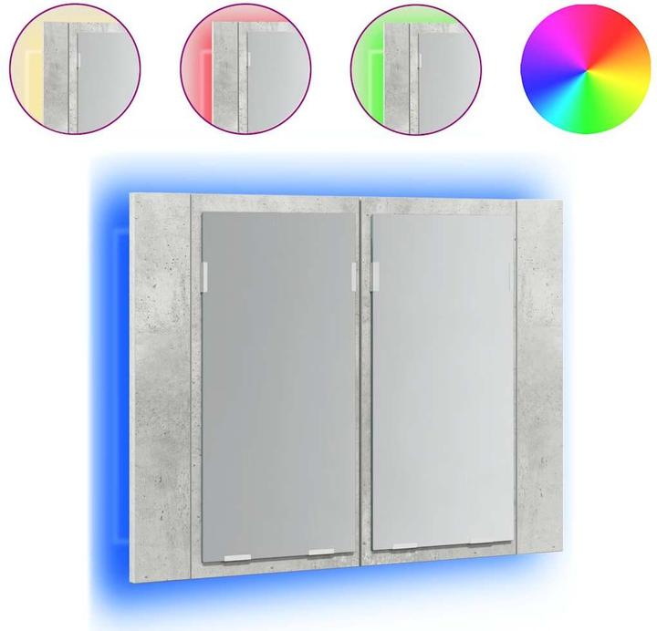 Produktbild vidaXL LED Spiegelschrank (12 x 12 x 45 cm)