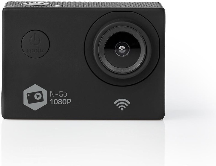 Produktbild Nedis Action Cam 1080p@30fps 12 MPixel Wasserdicht bis: 30.0 m 90 min WLAN App erhältlich für: Andro (30p, WLAN)