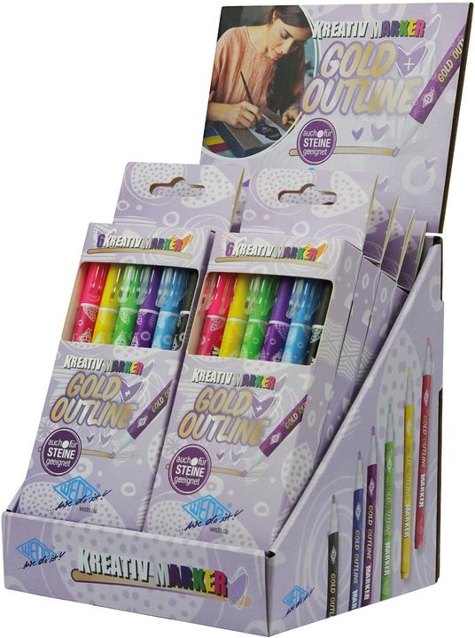 Actual product image Wedo Creative marker outline (6x)
