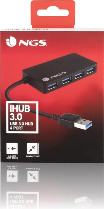 Immagine prodotto NGS Ihub 3.0 (USB-A, 4 porte)