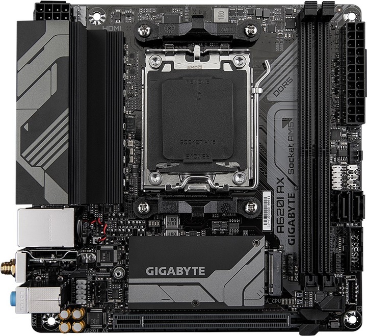 Produktbild Gigabyte A620I AX (AM5, AMD A620, Mini-ITX)