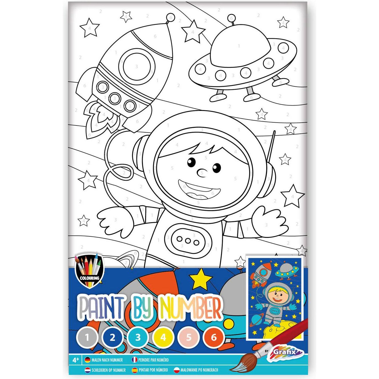 Thumbnail - Grafix Schilderen op Nummer - Eenhoorn