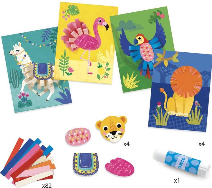 Actual product image Djeco Collagen Tiere