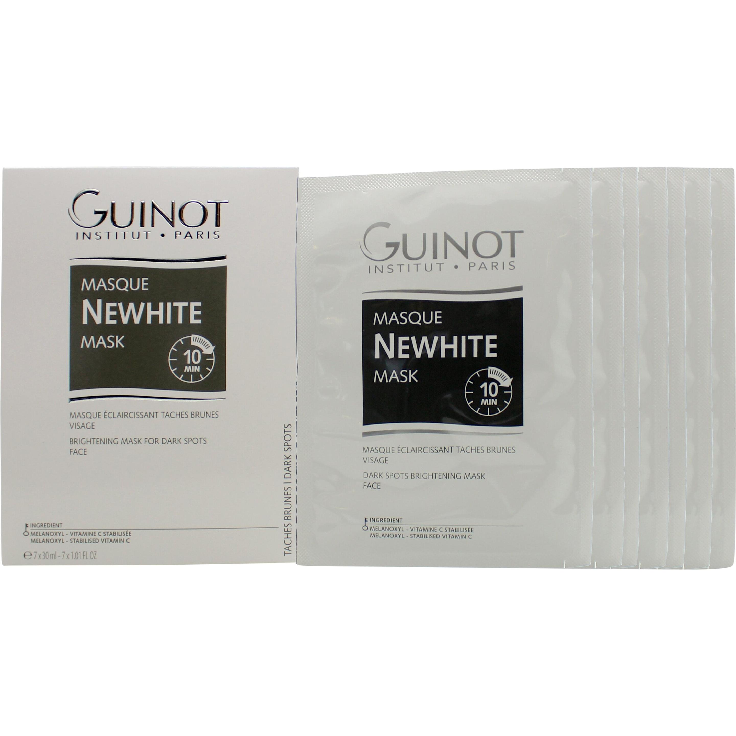 Guinot, Gesichtsmaske, Newhite Masque Revelateur Lumiere Instant Brightening Maske Geschenkset 7 x 40ml (210 ml)