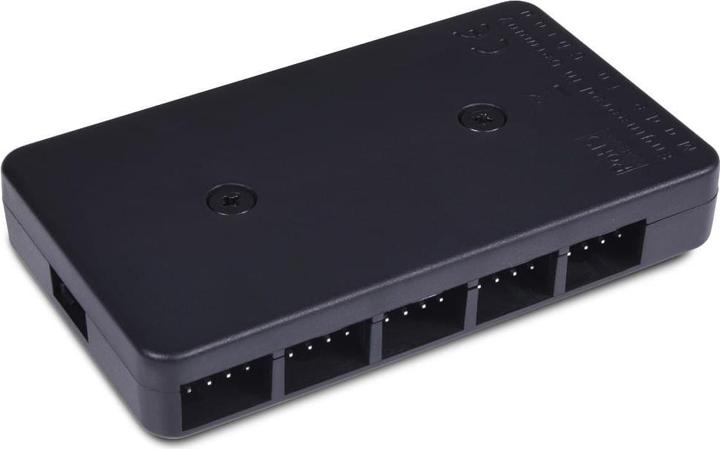 Immagine prodotto Alphacool Splitter PWM Core 10x a 4 pin - nero (10 Ventilatore)