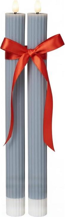 Immagine prodotto Star Trading Candela LED per cena 2P a strisce di fiamma (2 x)