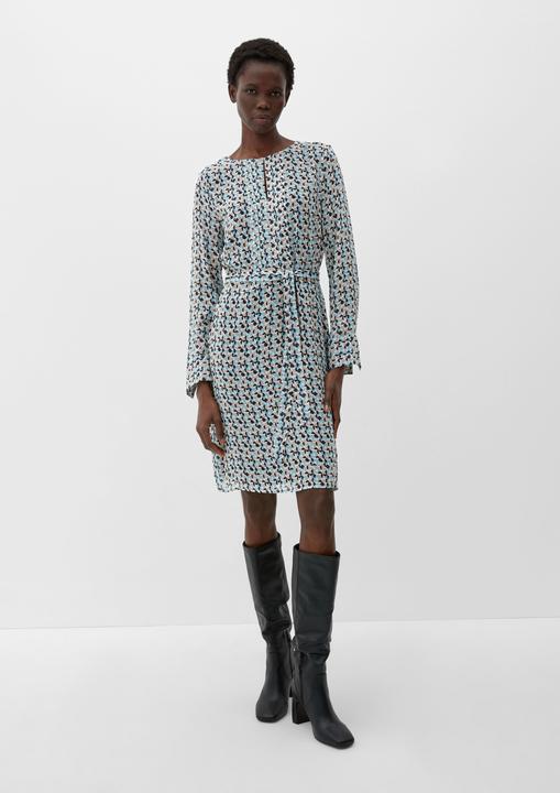 Image du produit s.Oliver Kleid Kleid mit Allover-Muster (38)
