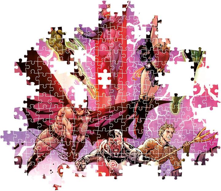 Actual product image Clementoni DC Comics Puzzle 1000 pièces (1000 pieces)