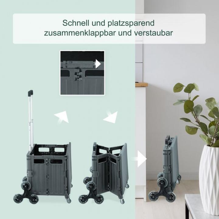 Produktbild Relaxdays Einkaufstrolley