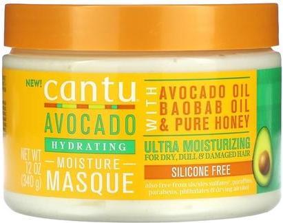 Actual product image Cantu Avocado Moisture Masque 12 Ounce Jar (12 ml)
