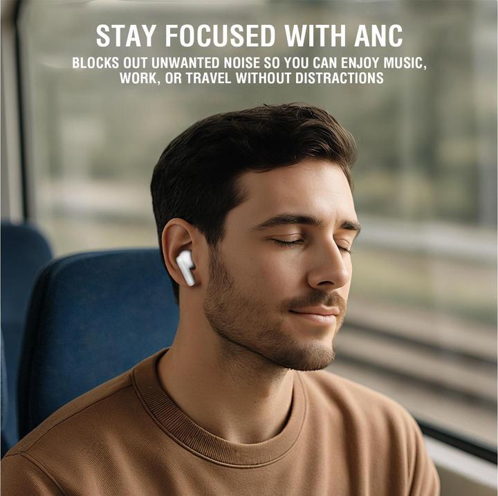 Actual product image 4smarts Wireless Headset SkyBuds Pro ANC, weiss (ANC, 20 h, Wireless)