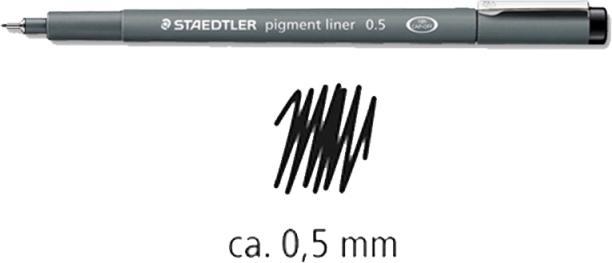 Produktbild Staedtler 308 (Schwarz, 1 x)
