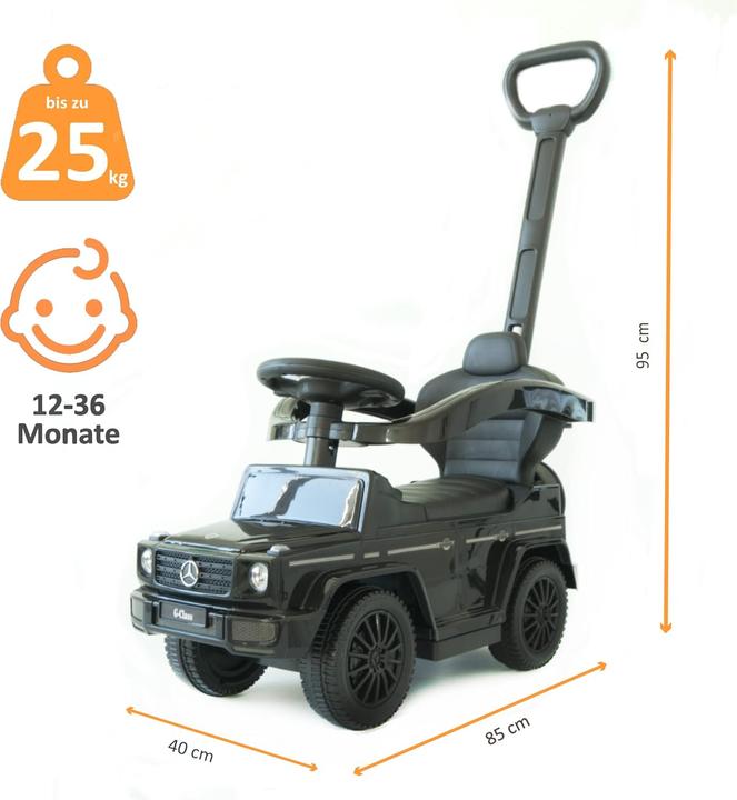 Produktbild Lemodo Rutschauto mit Schiebestange