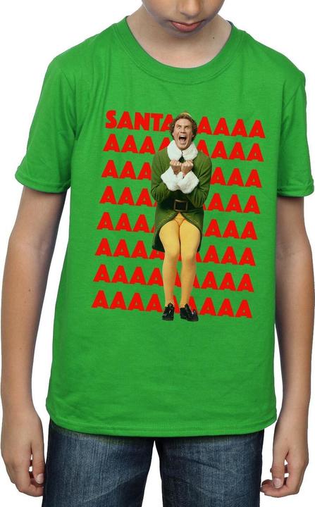 Produktbild Elf Buddy Santa Scream TShirt Jungen (128)