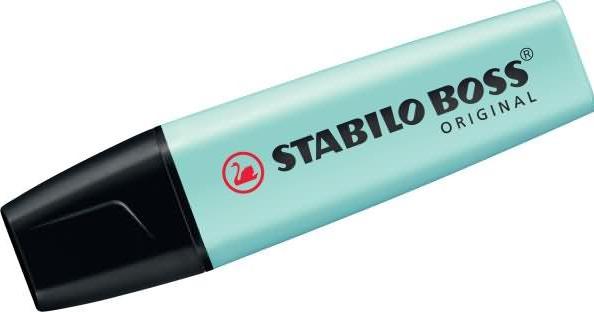 Produktbild STABILO BOSS ORIGINAL Pastel Textmarker (Turquoise, 5 mm, 1 x)