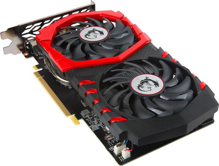 Actual product image MSI GeForce GTX 1050 Ti GAMING 4G (4 GB)