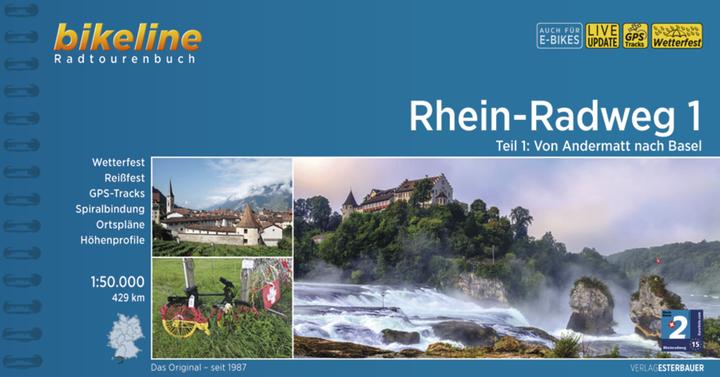 Actual product image Rhein-Radweg / Rhein-Radweg 1 (German, Esterbauer publishing house, 2022)