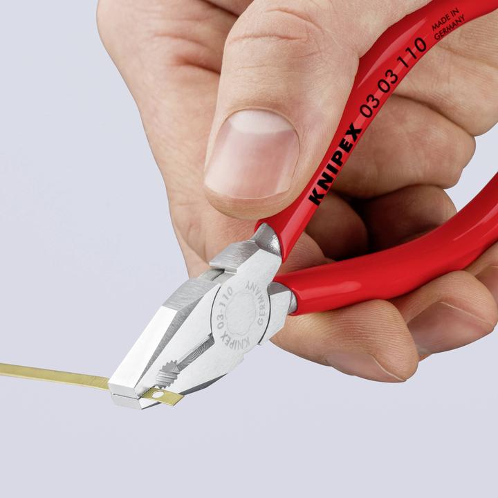Produktbild Knipex 03 03 110 Mini-Kombizange (110 mm)