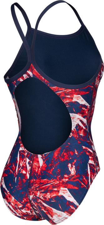 Actual product image Arena W Team Crackle Swimsuit Lightdrop Back (34)