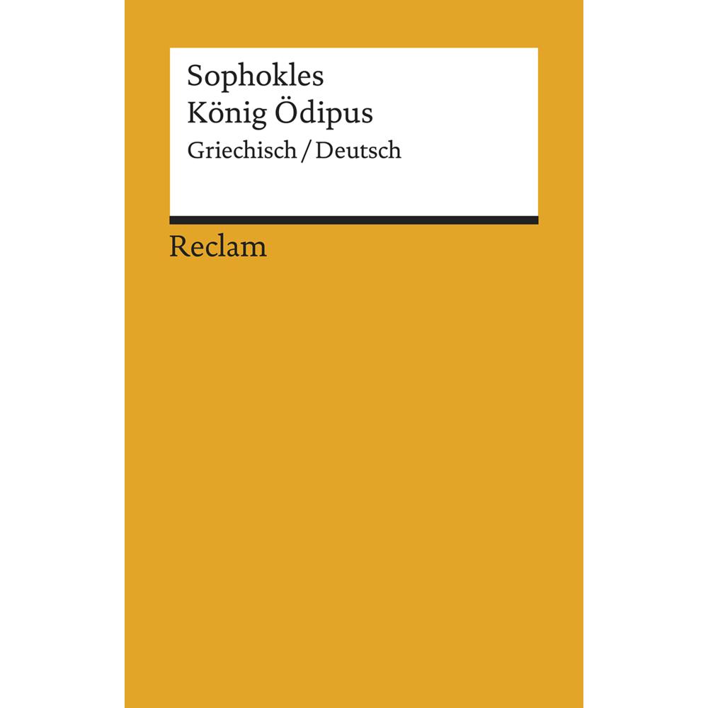 König Ödipus, Belletristik von Sophokles