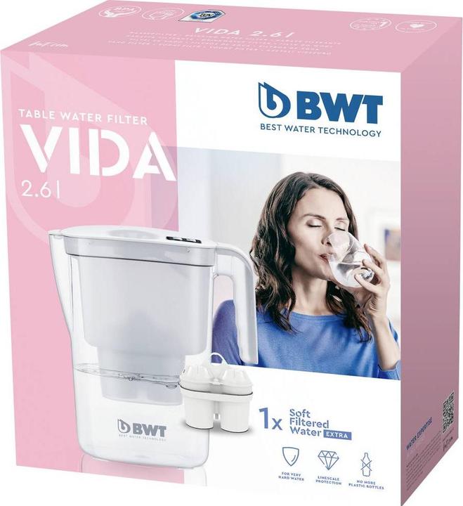 Produktbild BWT VIDA manuell weiss + 1 x Soft Water Extra (1x)