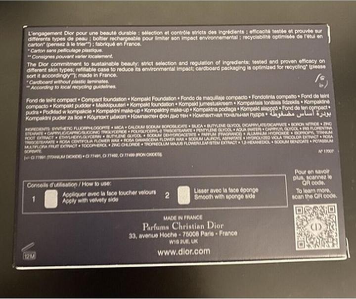 Actual product image Dior Forever (1N Neutral)