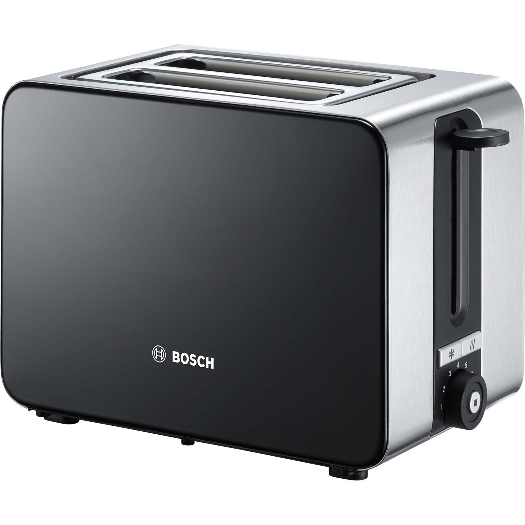 Bosch Hausgeräte Tat7203, Toaster, Schwarz