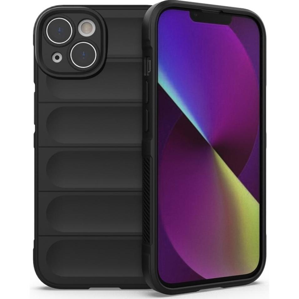 Screenguard CloudCase Apple iPhone 14 Plus TPU Hülle (Apple iPhone 14 Plus), Smartphone Hülle, Schwarz