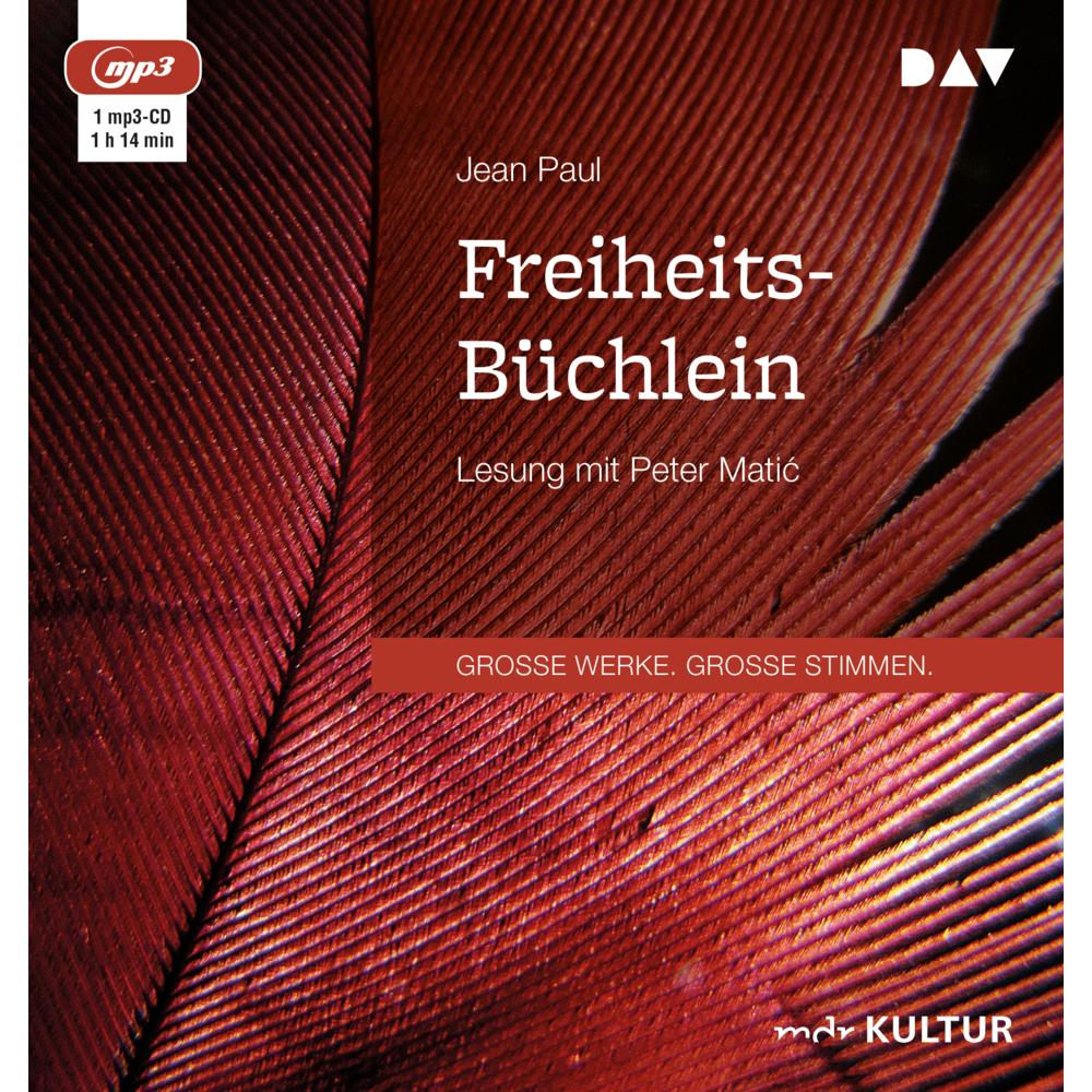 Jean:Freiheits-Büchlein,MP3-CD, Hörbücher von Jean Paul