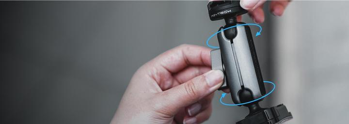 Actual product image Pgytech CapLock Action Camera Helmet Mount