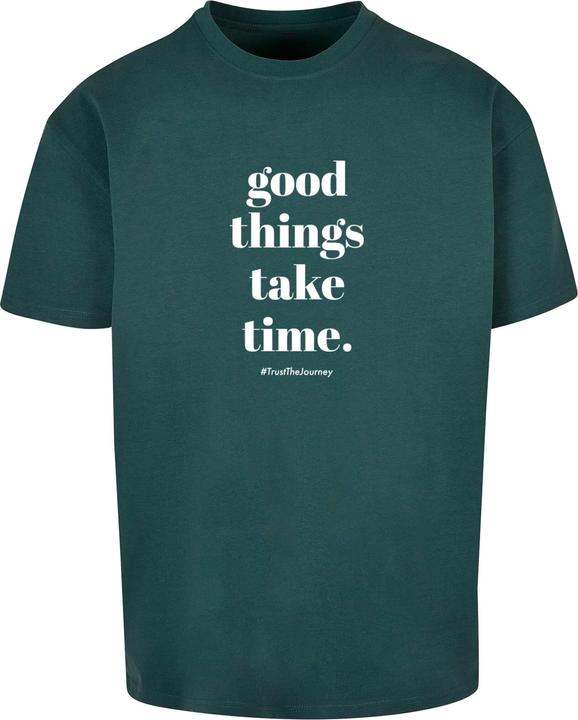 Actual product image Merchcode Good Things Take Time Heavy Oversize Tee - 117181 (XL)