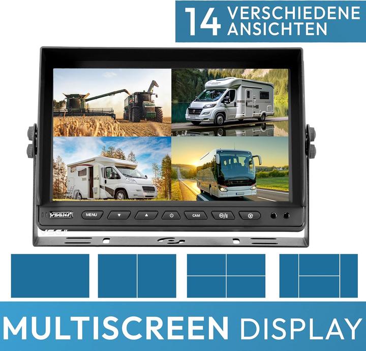 Image du produit VSG Rückfahrmonitor mit 4 Videoeingängen