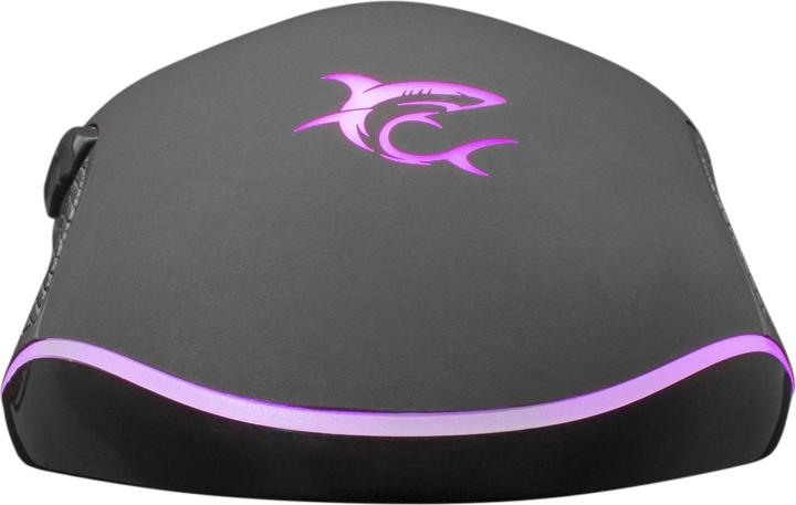 Actual product image Gaming mouse Shark Cyrus with backlight, Black (Cable)