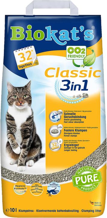 Biokat's Classic 3in1 (Klumpend, 10 kg)